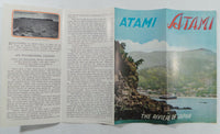 Vintage 1950s ATAMI SHIZUOKA Japan Riviera SPA Onsen Hot Springs Baien Brochure