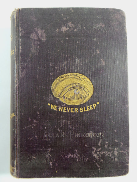 1881 THE GYPSIES & DETECTIVES Allan Pinkerton Illustrated National SPY Agency
