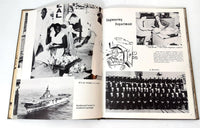 1954 1955 Navy USS VALLEY FORGE CRUISE BOOK Year Log Atlantic Aircraft Carrier