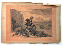 1890 SECRET SERVICE Civil War Gen. Col. Baker DISPATCHES To Gen. BANKS Engraving