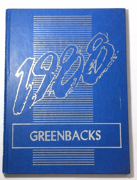 1988 GREENBACK FARNAM HIGH SCHOOL Nebraska Original YEARBOOK Annual Greenbacks