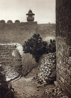 1925 HEBRON HARAM Photogravure Art Print WEST BANK Palestine Architecture