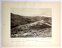 1925 JERUSALEM City View Kidron Valley Photogravure ISRAEL Palestine Print