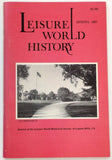 Rare Spring 1981 LEISURE WORLD HISTORY Laguna Hills Woods Clubhouse Green Golf