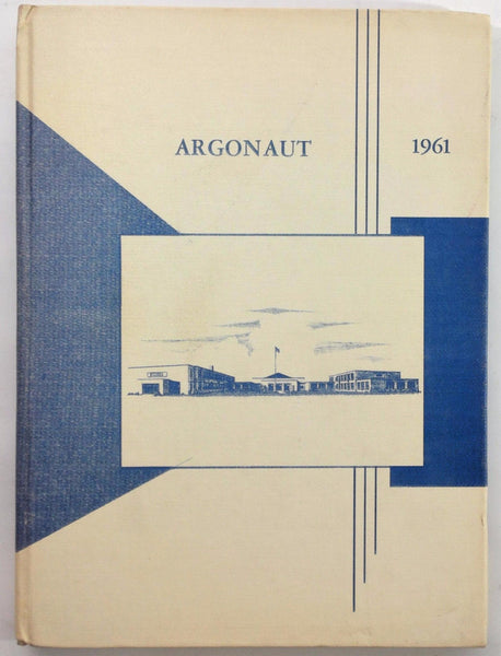 1961 NEW HOLSTEIN HIGH SCHOOL Wisconsin Original YEARBOOK Annual Argonaut