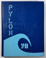 1970 LEUZINGER HIGH SCHOOL Lawndale California Original YEARBOOK Annual Pylon