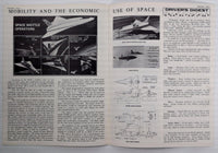 1971 NASA Manned Flight AWARENESS Newsletter SPACE STATION Lunar Rover Shuttle
