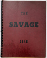1948 HOT SPRINGS HIGH SCHOOL Montana Original YEARBOOK Annual Savage