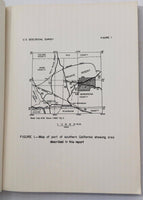 1963 WATER WELLS SPRINGS Lower Mojave Valley San Bernardino CA MAPS