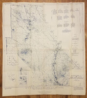 1960 MAP Book Water Wells WEST MIDDLE MOJAVE Desert San Bernardino California