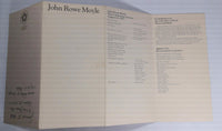 Rare 1977 JOHN ROWE MOYLE Indian Tower & Park DEDICATION Brochure Alpine Utah