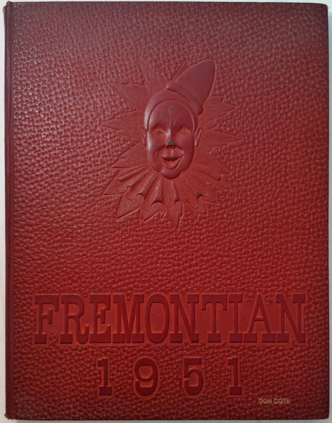 1951 John C. Fremont High School, Los Angeles, California Yearbook Freemontian