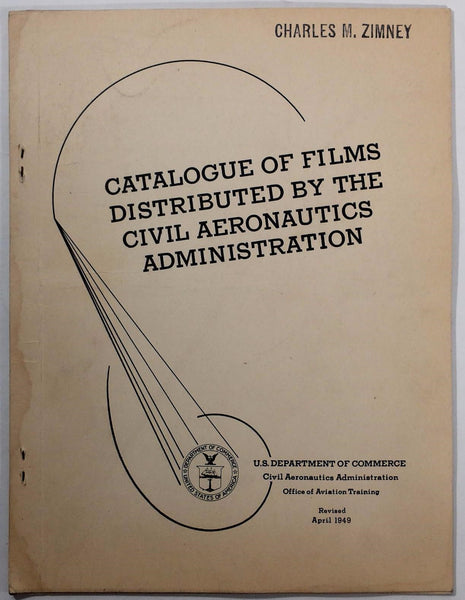1949 Civil Aeronautics Administration Films Catalogue Aviation Training