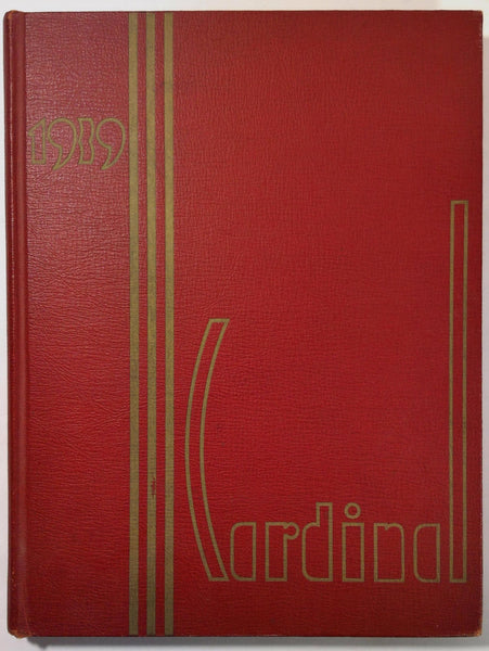 1939 South Division High School Milwaukee Wisconsin Yearbook Annual Cardinal