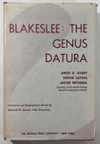 1959 1st Ed. Blakeslee The Genus Datura Amos Avery Satina Rietsema Genetics