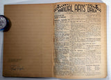 1941 1942 Manual Arts High School Bound Daily Newspaper Newsletter Sept. to Jan.