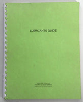 1972 Shell Oil Petroleum Company Lubricants Guide Book Manual