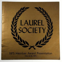 1974 1975 Shell Oil Laurel Society Sales Achievement Member Award Bermuda