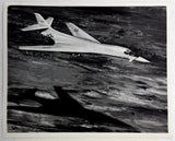 Vintage USAF Rockwell B-1 Bomber Press Release Photograph B-1 Low Level Run