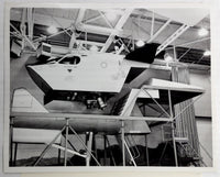 Vintage USAF Rockwell B-1 Bomber Press Release Photograph B-1 Flying Lifeboat