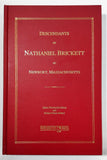 1998 1st Ed. Descendants Of Nathaniel Brickett Of Newbury Mass. Claire Hubley