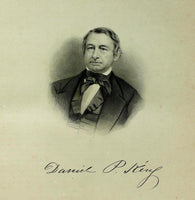 1888 Engraving Daniel Putnam King Essex County Peabody Ma. History Genealogy