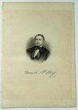 1888 Engraving Daniel Putnam King Essex County Peabody Ma. History Genealogy