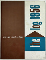 1956 Orange Coast College Costa Mesa California Yearbook Annual Log