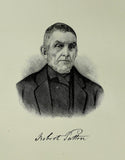 1888 Engraving Robert Patten Essex Amesbury Ma. History Genealogy