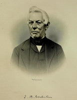 1888 Engraving Jonathan B. Webster Essex Amesbury Ma. History Genealogy
