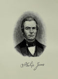 1888 Engraving Philip Jones Essex Amesbury Ma. History Genealogy