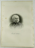 1888 Engraving Caleb Foote Essex County Salem Ma. Genealogy History