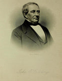 1888 Engraving CAPTAIN JOHN E. GIDDINGS Essex Beverly Ma. Genealogy History
