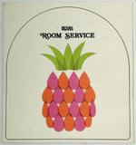 1975 Vintage Room Service Menu SHERATON MOANA HOTEL Honolulu Oahu Hawaii