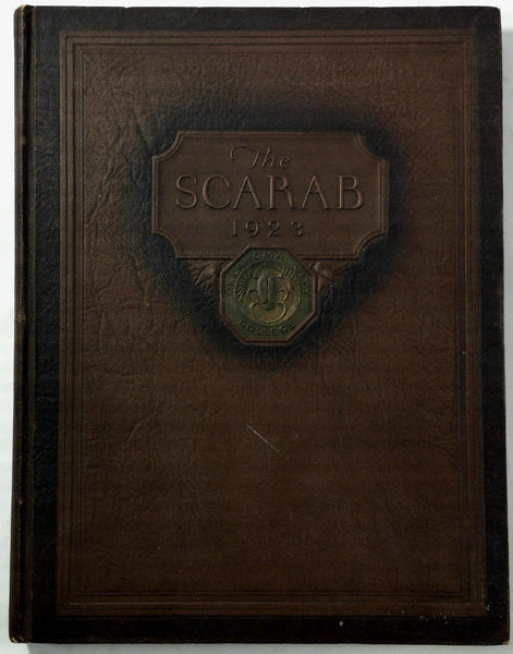 1923 OKLAHOMA CITY COLLEGE University Oklahoma City OK Yearbook Annual Scarab