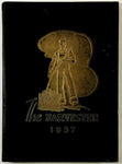 1937 CORCORAN UNION HIGH SCHOOL Corcoran California Yearbook Annual Harvester
