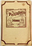 1981 Vintage Huge Full Size Dinner Menu PACKINGHOUSE DINING COMPANY Galesburg IL
