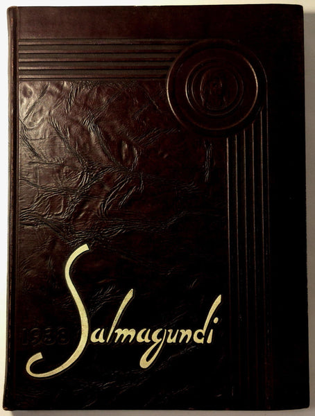 1938 SEMINOLE HIGH SCHOOL Sanford Florida Original Yearbook Annual Salmagundi