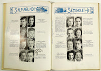 1939 SEMINOLE HIGH SCHOOL Sanford Florida Original Yearbook Annual Salmagundi