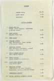 1982 Original Vintage Menu THE SUBWAY Deli Restaurant Bellingham Mass.