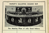 1930's Vintage Food Coctails & Liquor Menu MANLEY'S RESTAURANT Buffalo New York