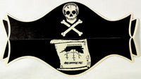 1970's Vintage Kid Menu Pirate Hat TREASURE SHIP RESTAURANT Panama City Beach FL