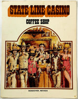 1980 Vintage Menu STATE LINE CASINO Coffee Shop Wendover Nevada