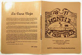 1970's Vtg Full Size Laminated Menu MONTI'S LA CASA VIEJA Restaurant Tempe AZ