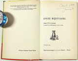 1964 ONZE RIJSTTAFEL Emma Steinmetz Dutch Cookbook