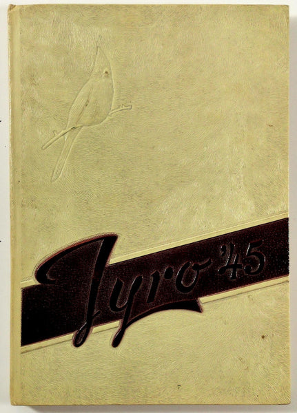 1945 SAN BERNARDINO HIGH SCHOOL California Original YEARBOOK Annual Tyro SBHS