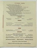 1940's Dinner Menu HENRICI'S ON RANDOLPH Restaurant Chicago IL. Late Dining