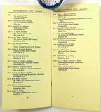 May 4 1933 Annual Dinner Menu U.S. CHAMBER OF COMMERCE Washington Auditorium DC