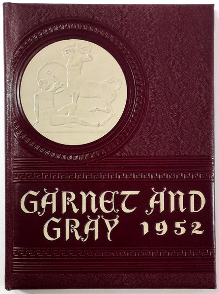 1952 ALBANY HIGH SCHOOL Albany New York Original Yearbook Annual Garnet & Gray