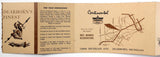 1960's Folding Brochure CONTINENTAL CONGRESS INN Dearborn Michigan Rooms Dining